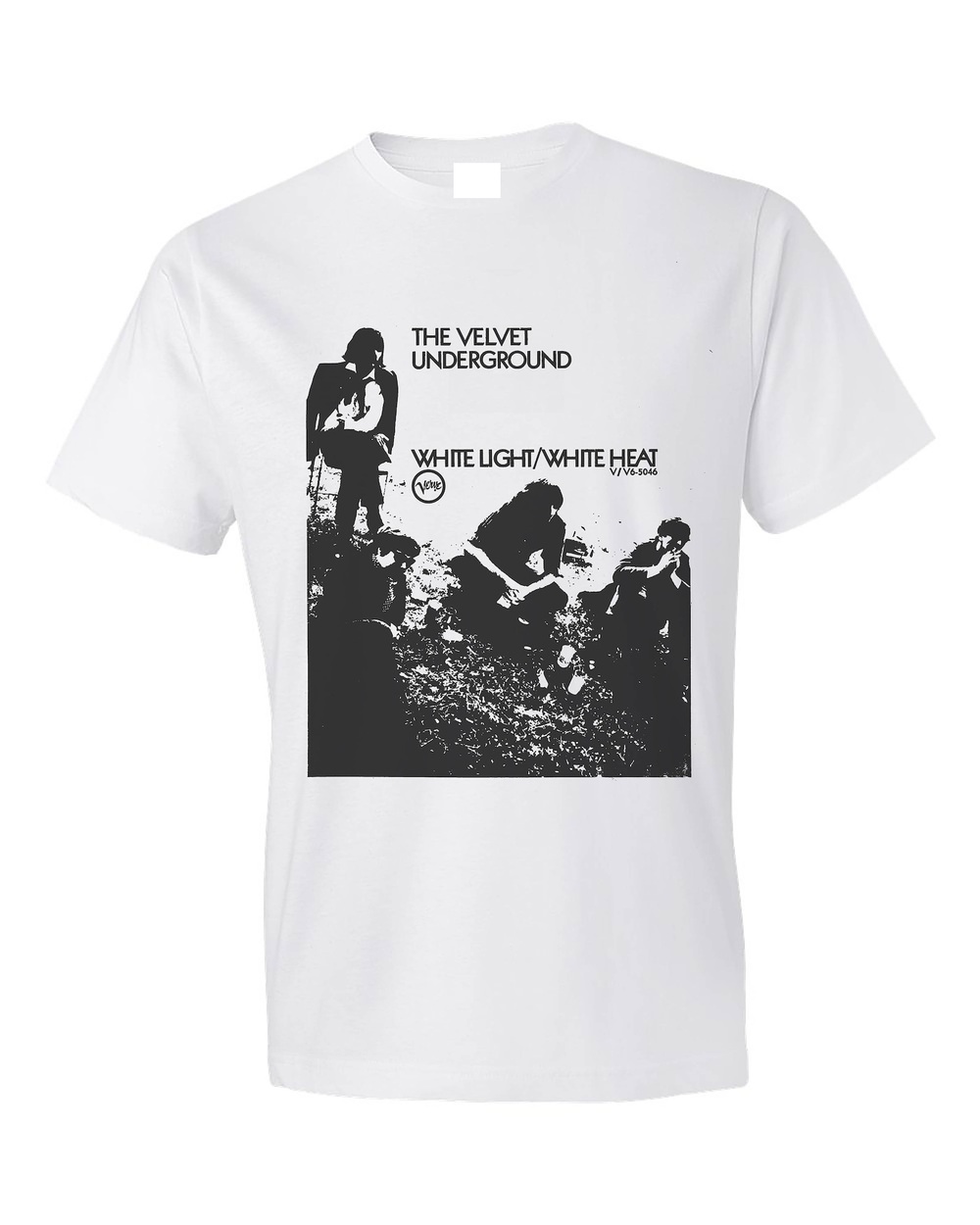 Velvet Underground White LightWhite Heat Tee